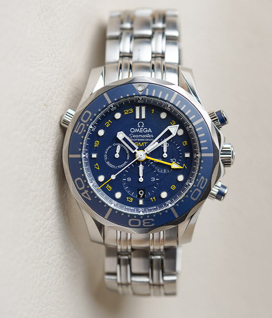 Omega Seamaster 300M Chronograph GMT 212.30.44.52.03.001