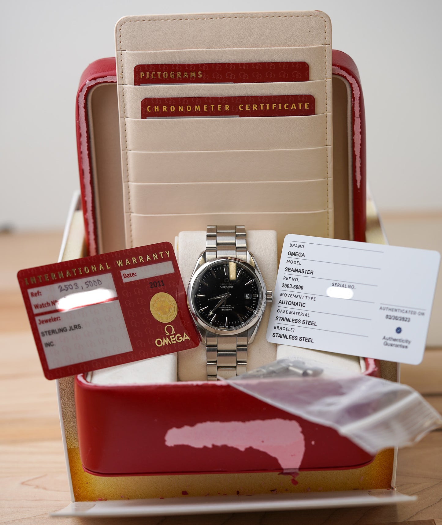 Omega Seamaster Aqua Terra 2503.50
