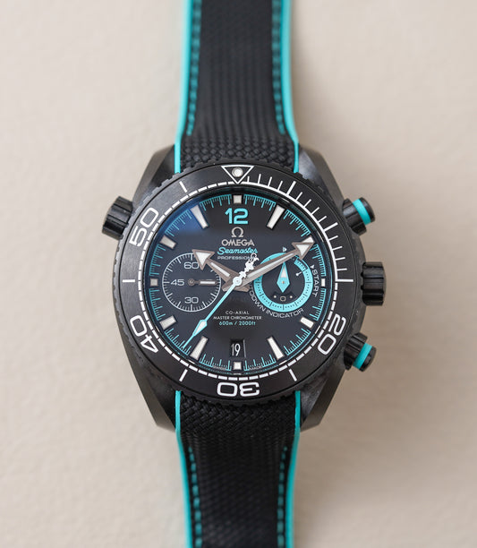 Omega Seamaster Planet Ocean 600M Chronograph ETNZ "Deep Black" 215.92.46.51.01.003