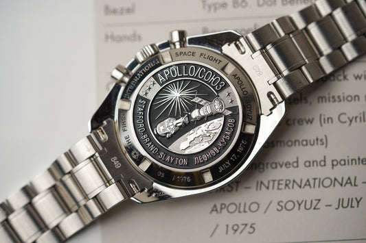 Omega Speedmaster Apollo-Soyuz '35th Anniversary' Meteorite Dial 311.30.42.30.99.001