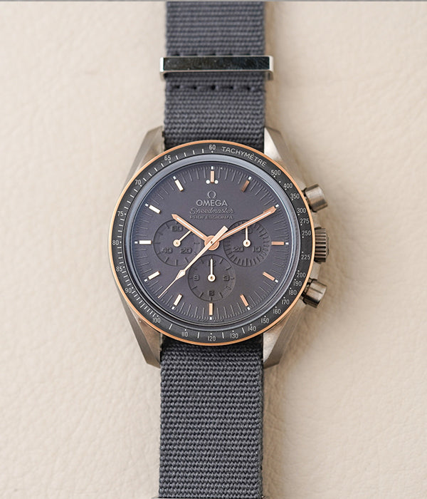 Omega Speedmaster Apollo 11 '45th Anniversary' Titanium Sedna Gold