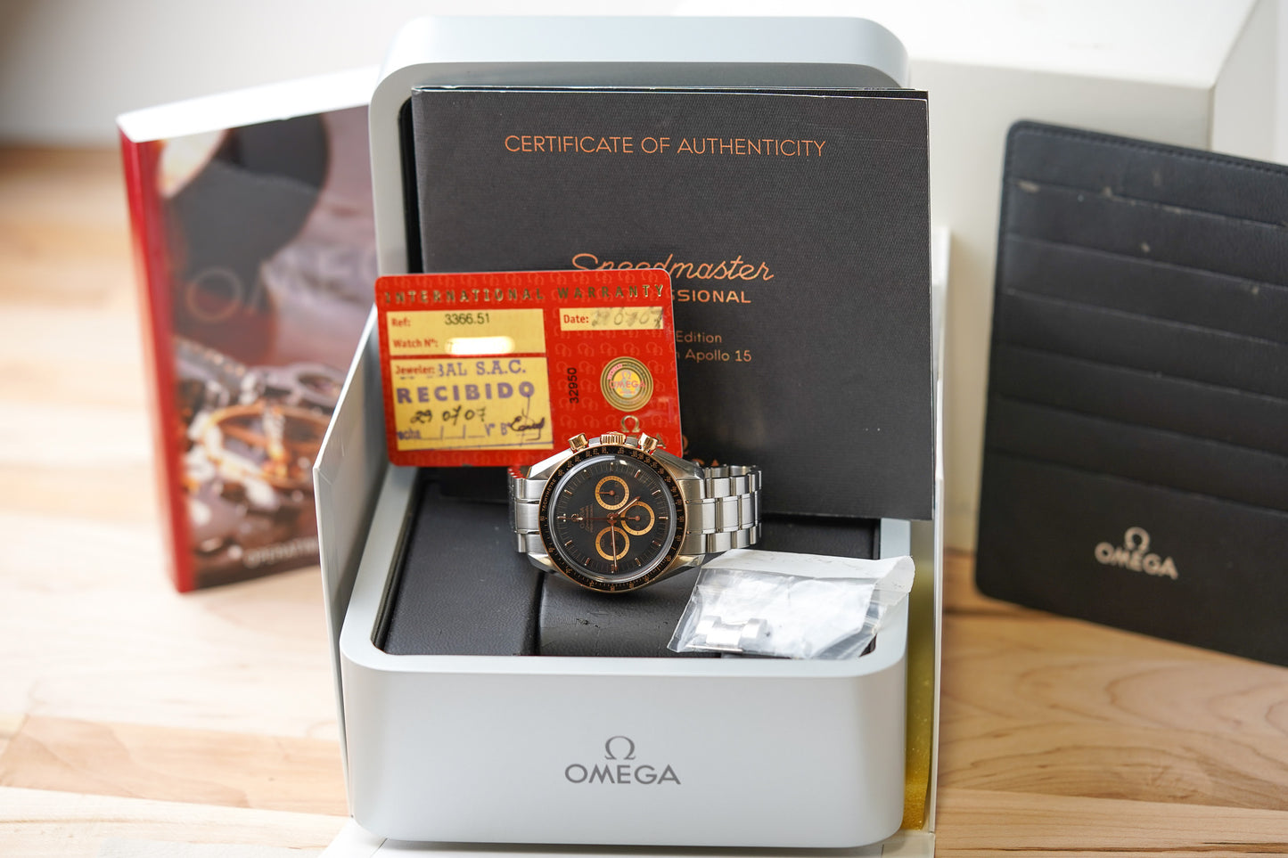 Omega Speedmaster Apollo 15 35th Anniversary 3366.51
