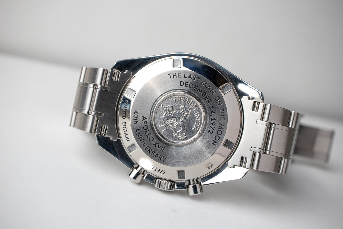 Omega Speedmaster Apollo XVII 40th Last Man On The Moon 311.30.42.30.99.002