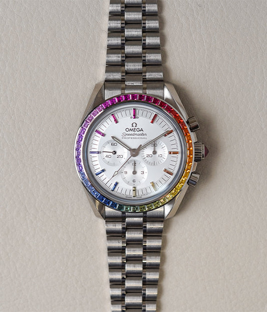 Omega Speedmaster Canopus Gold Rainbow 310.55.42.50.52.002