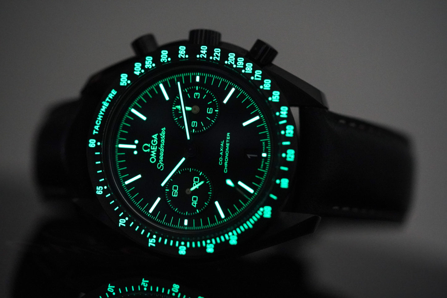 Omega Speedmaster Dark Side of The Moon 'Pitch Black' 311.92.44.51.01.004