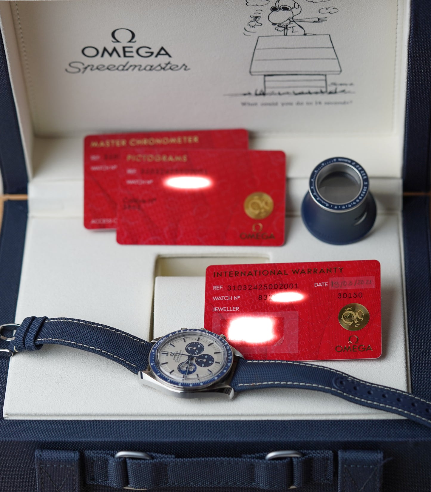 Omega Speedmaster “Silver Snoopy Award” 310.32.42.50.02.001