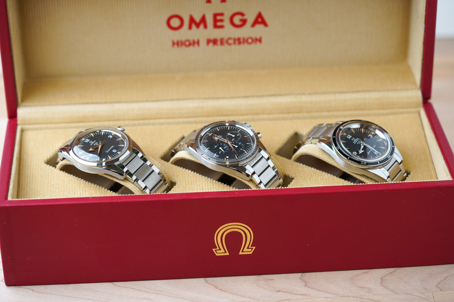 Omega Trilogy Collection 3 Watches 60th Anniversary Set