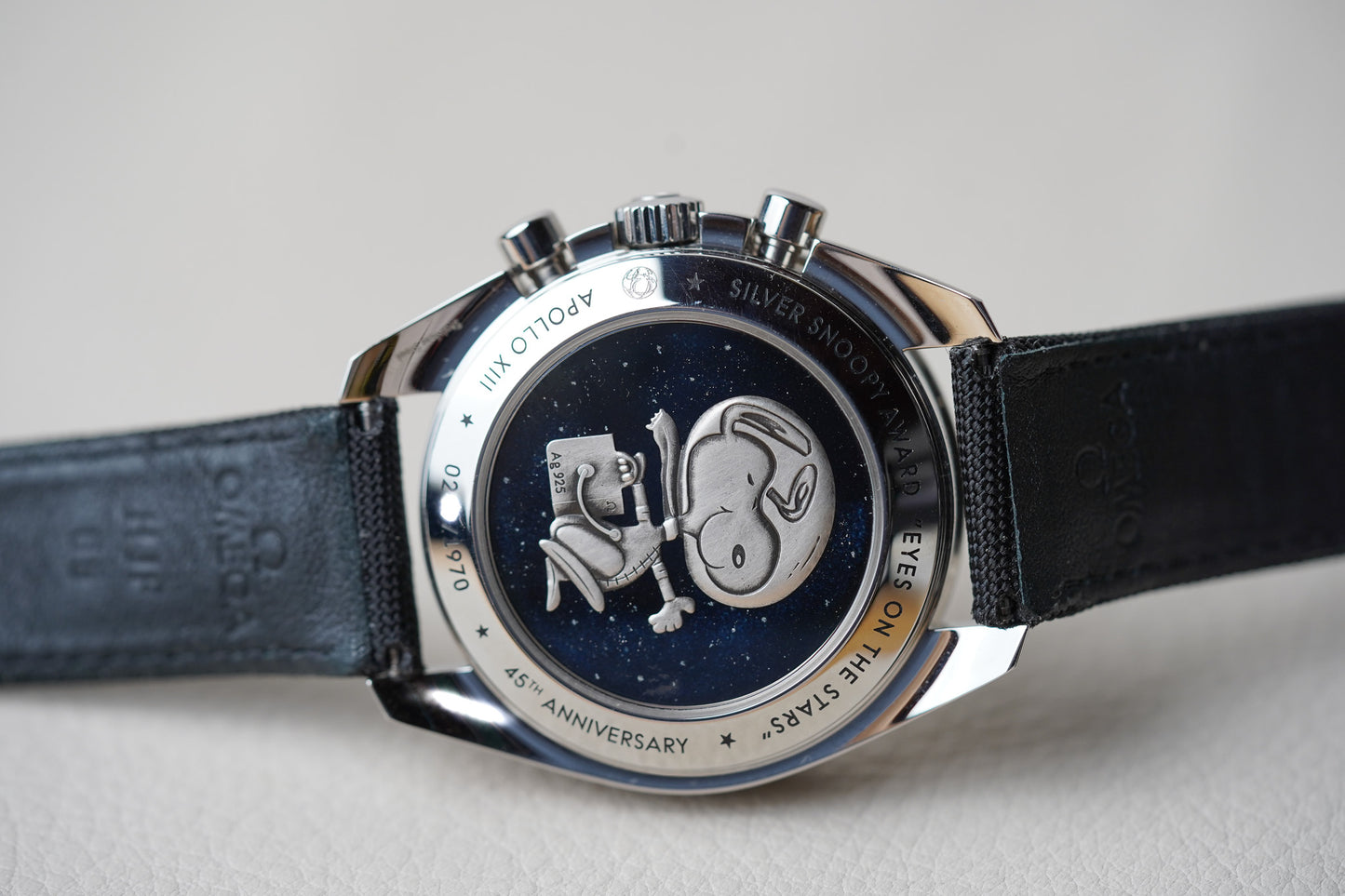 Omega Speedmaster Apollo 13 Snoopy '45th Anniversary' 311.32.42.30.04.003