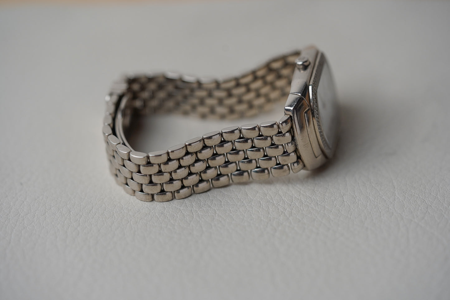 Rolex Cellini Cellissima 18k White Gold Diamond Bezel 6691