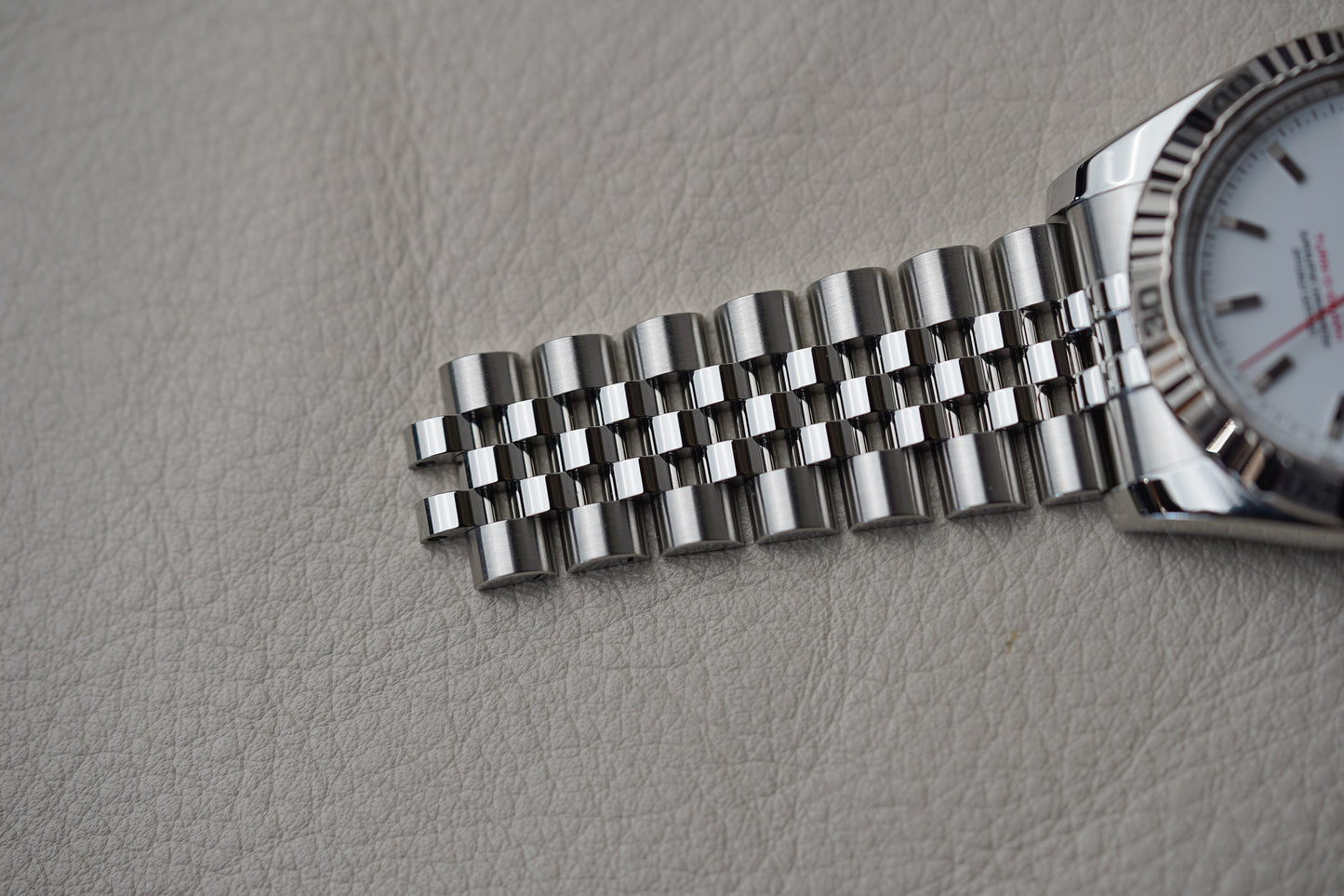 Rolex Datejust Turn-O-Graph 116264 White Dial Jubilee