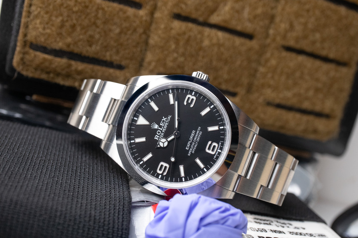Rolex Explorer I 214270 MK2 Dial