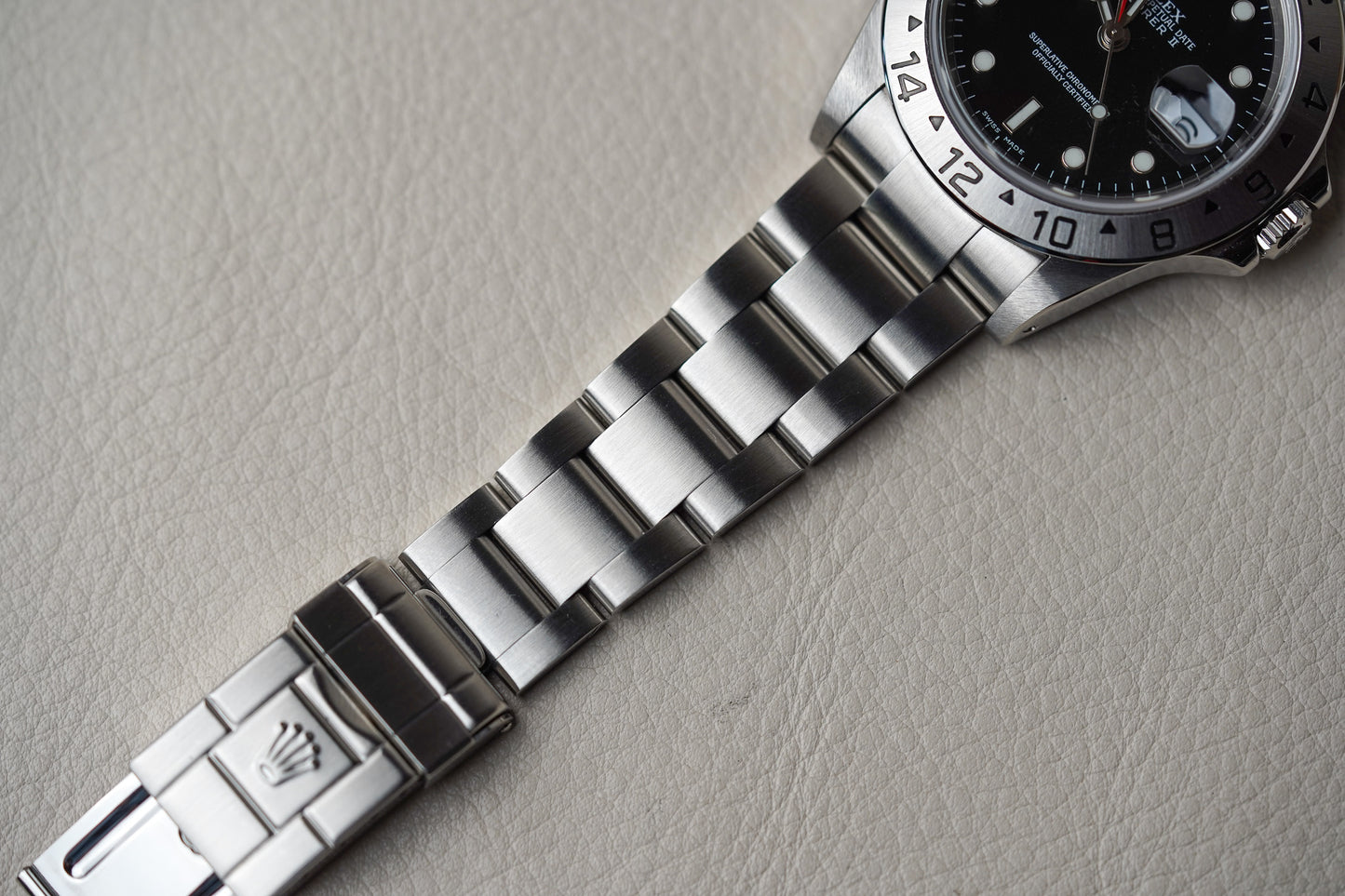 Rolex Explorer II 16570 Black Dial