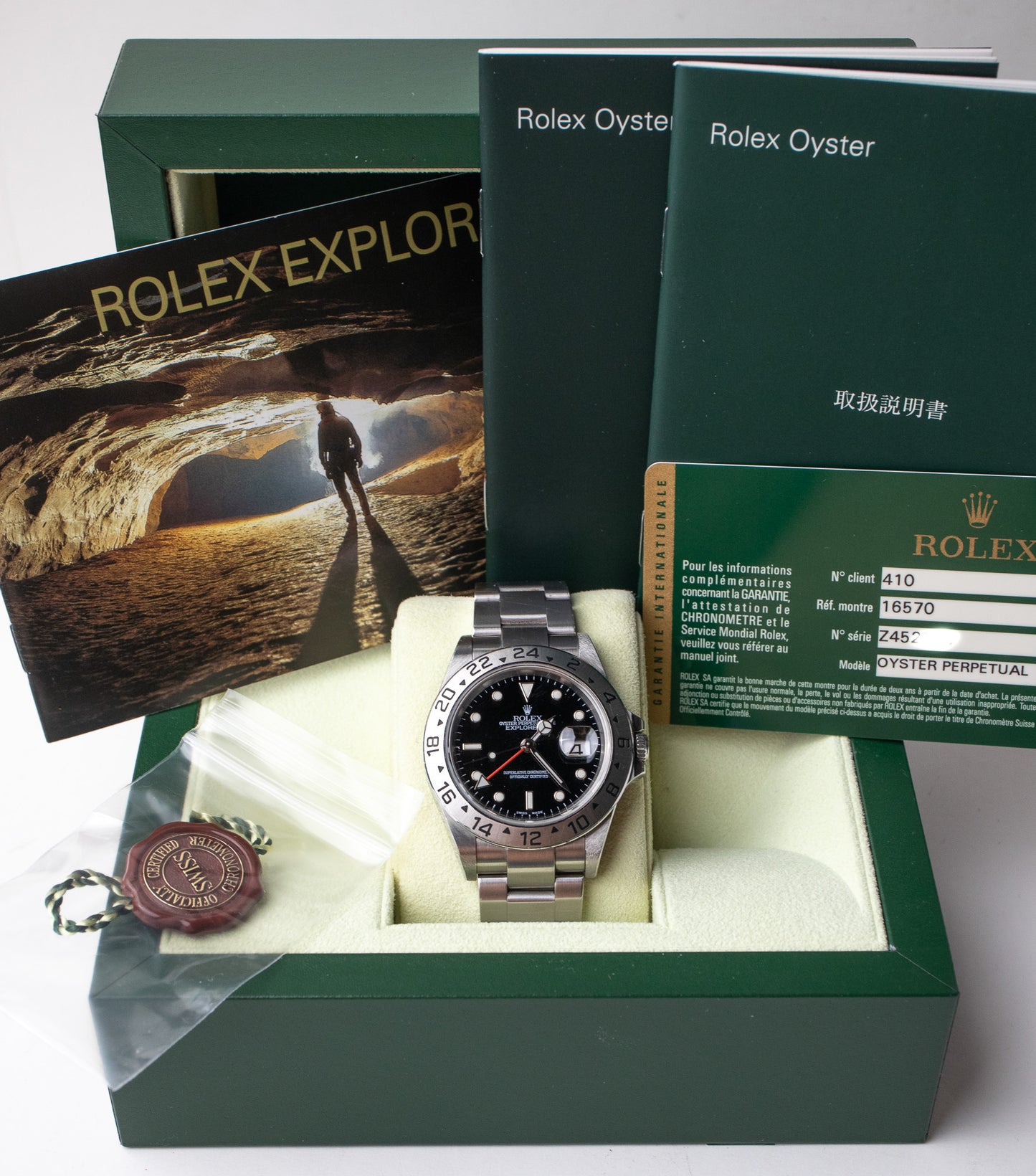 Rolex Explorer II 16570 Black