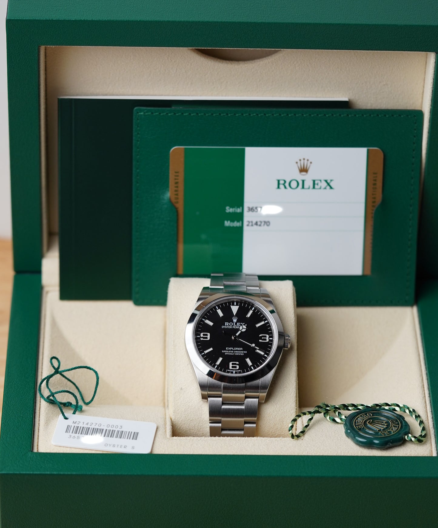Rolex Explorer I MK2 39mm 214270