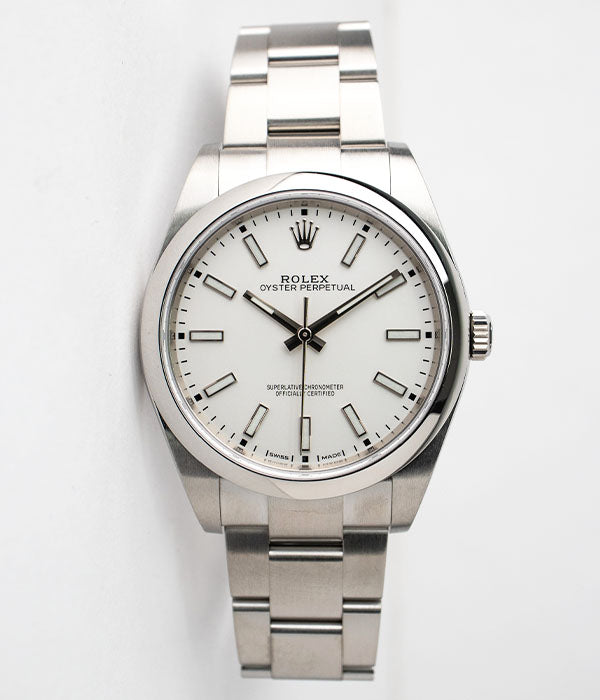 Rolex Oyster Perpetual 39 White 114300