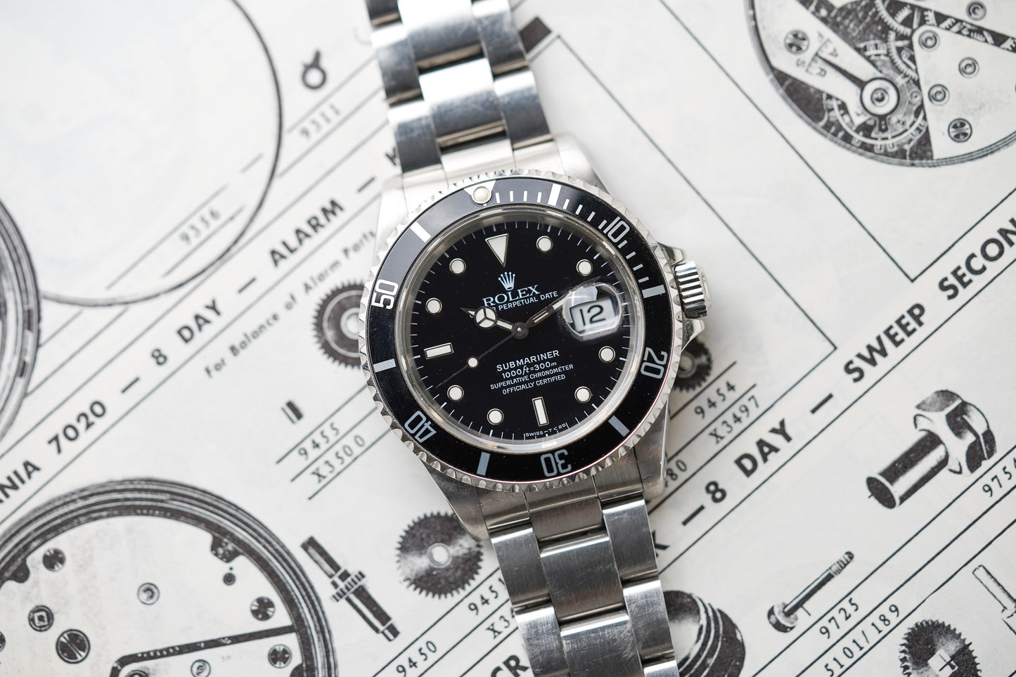 1995 Rolex Submariner Date 16610