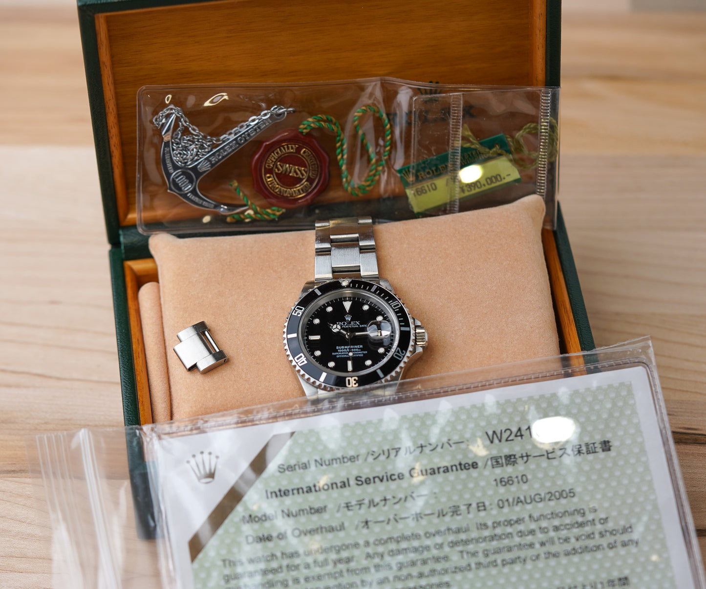 1995 Rolex Submariner Date 16610