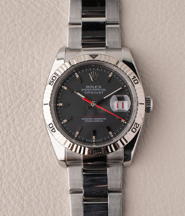 Rolex Datejust Turn-O-Graph 116264 Charcoal – Belmont Watches