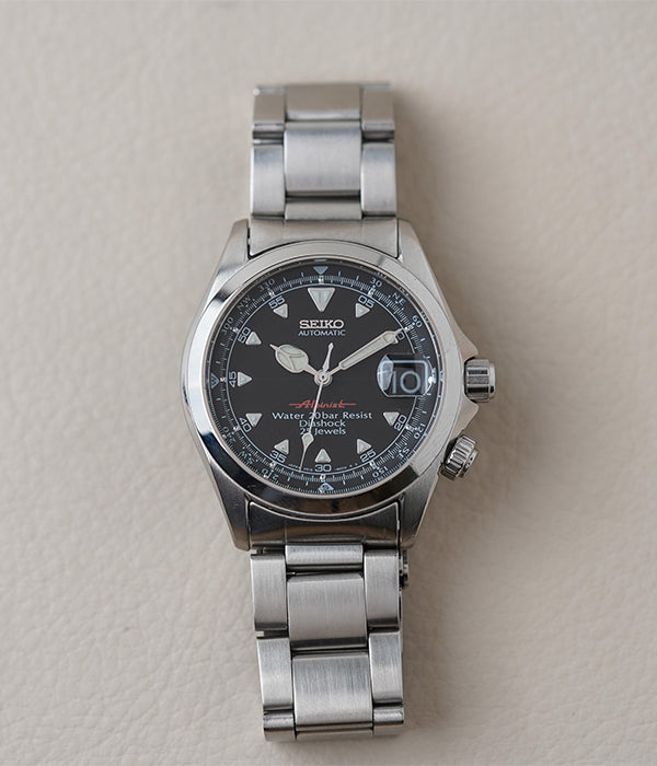 Seiko Alpinist SCVF005 Black 'Red Alpinist' 4S15-6000 – Belmont