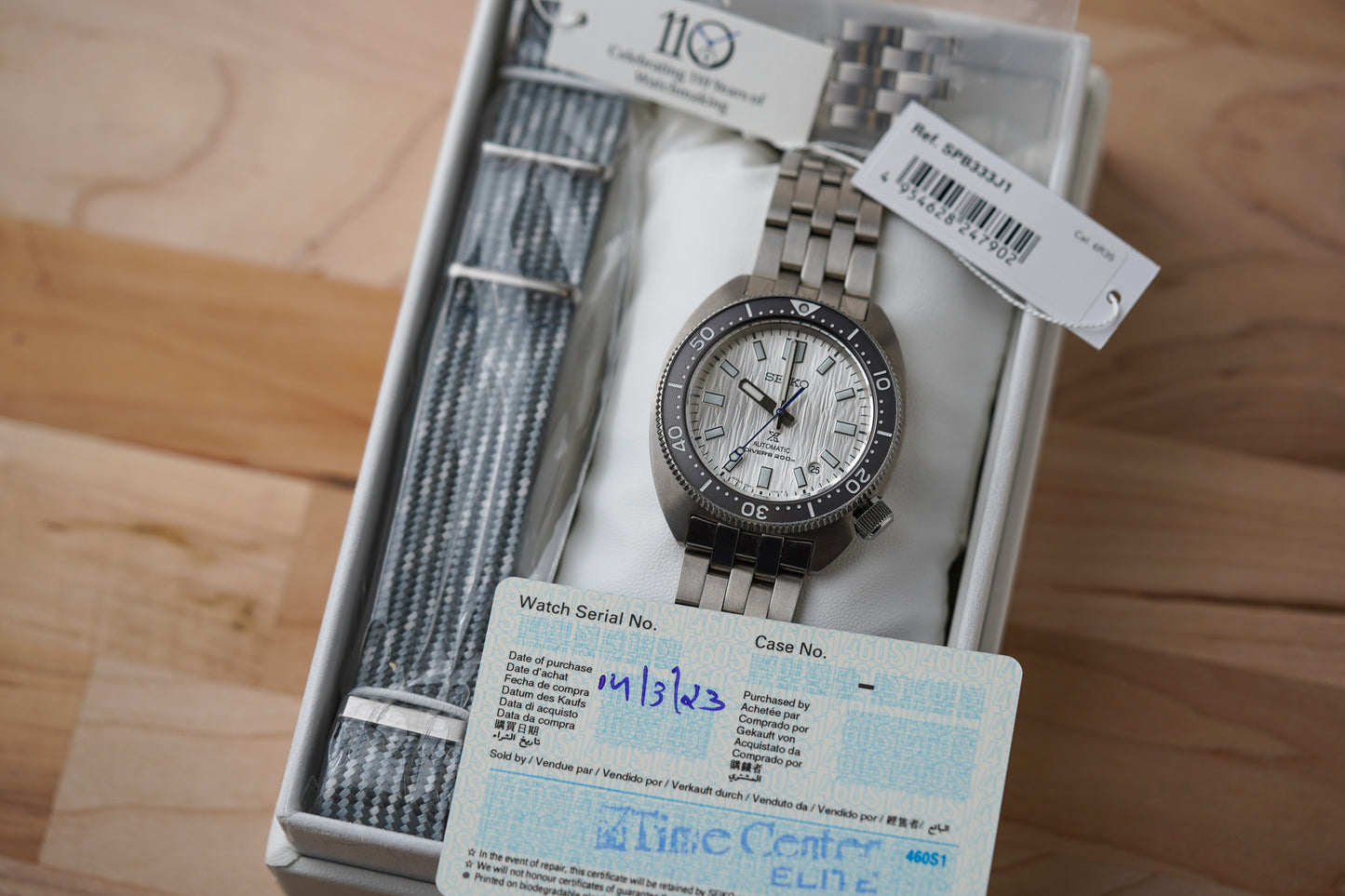 Seiko Prospex 'Save The Ocean' SPB333