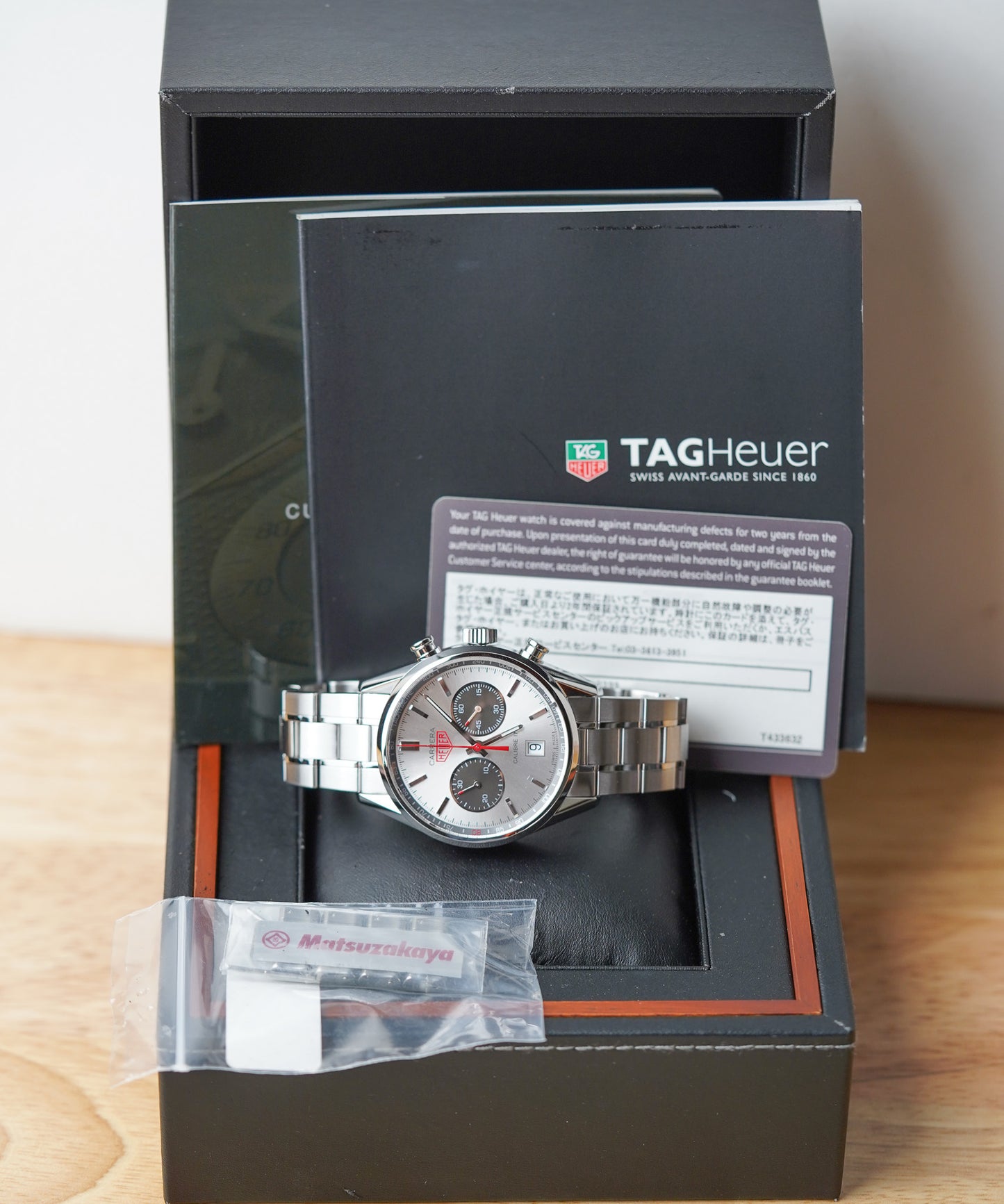 Tag Heuer Carrera Chronograph Jack Heuer 80th Birthday Limited CV2119.BA0722