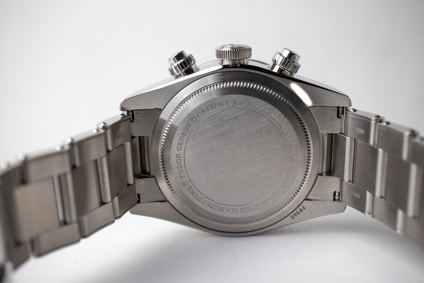 Tudor Black Bay Chrono reference 79360N caseback