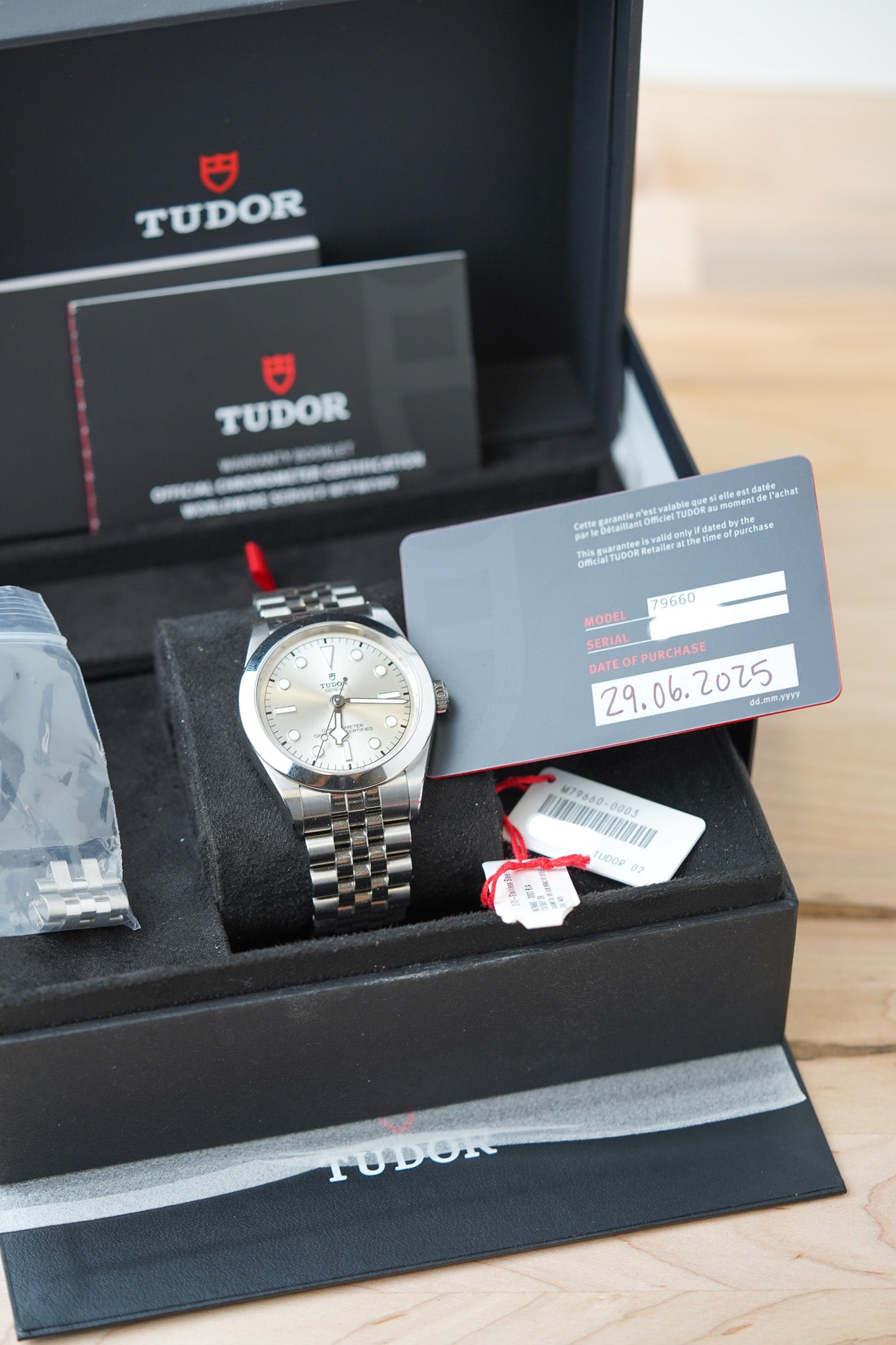 Tudor Black Bay One 39 Silver 79660