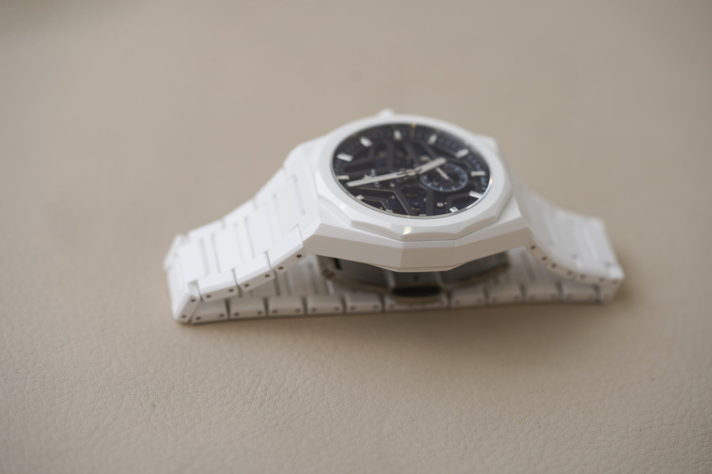 Zenith Defy Skyline Skeleton White Ceramic 49.9301.3620/79.I001