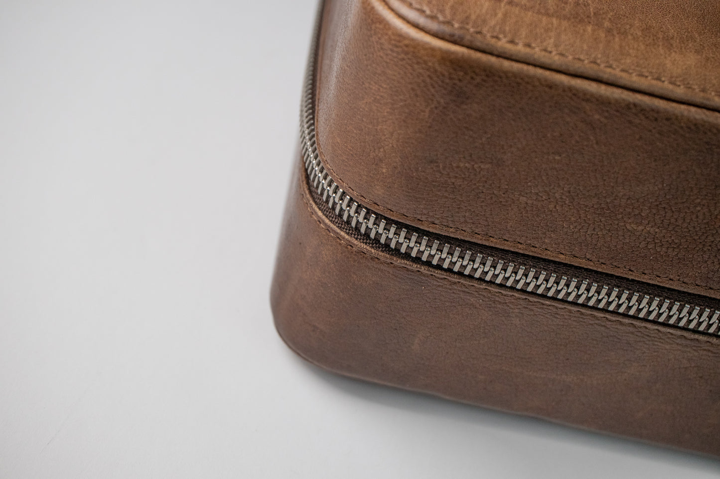 Bulang & Sons Dark Brown Cognac Luxury Leather Watch Box