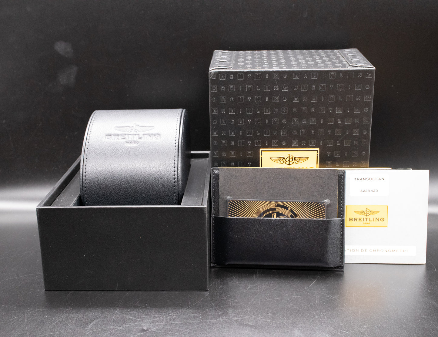 Breitling Transocean Unitime Chronograph AB0510