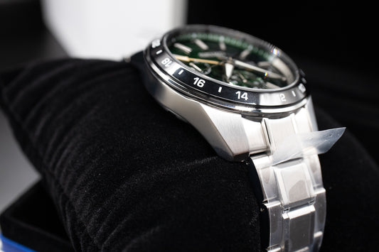 Seiko Presage Sharp Edge SPB219J1 Green Dial