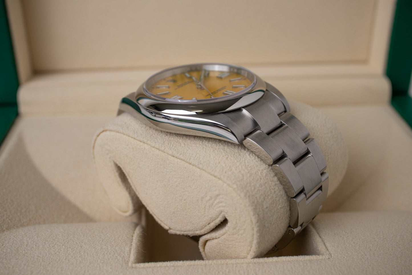 Rolex OP 41 Mustard Yellow 124300