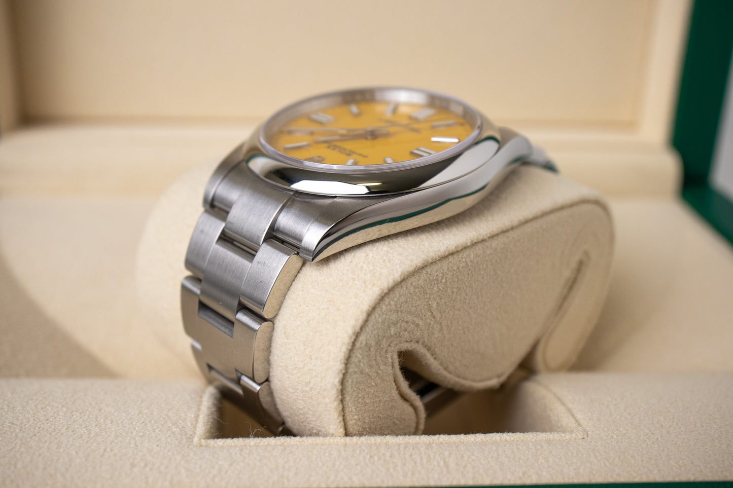 Rolex OP 41 Mustard Yellow 124300