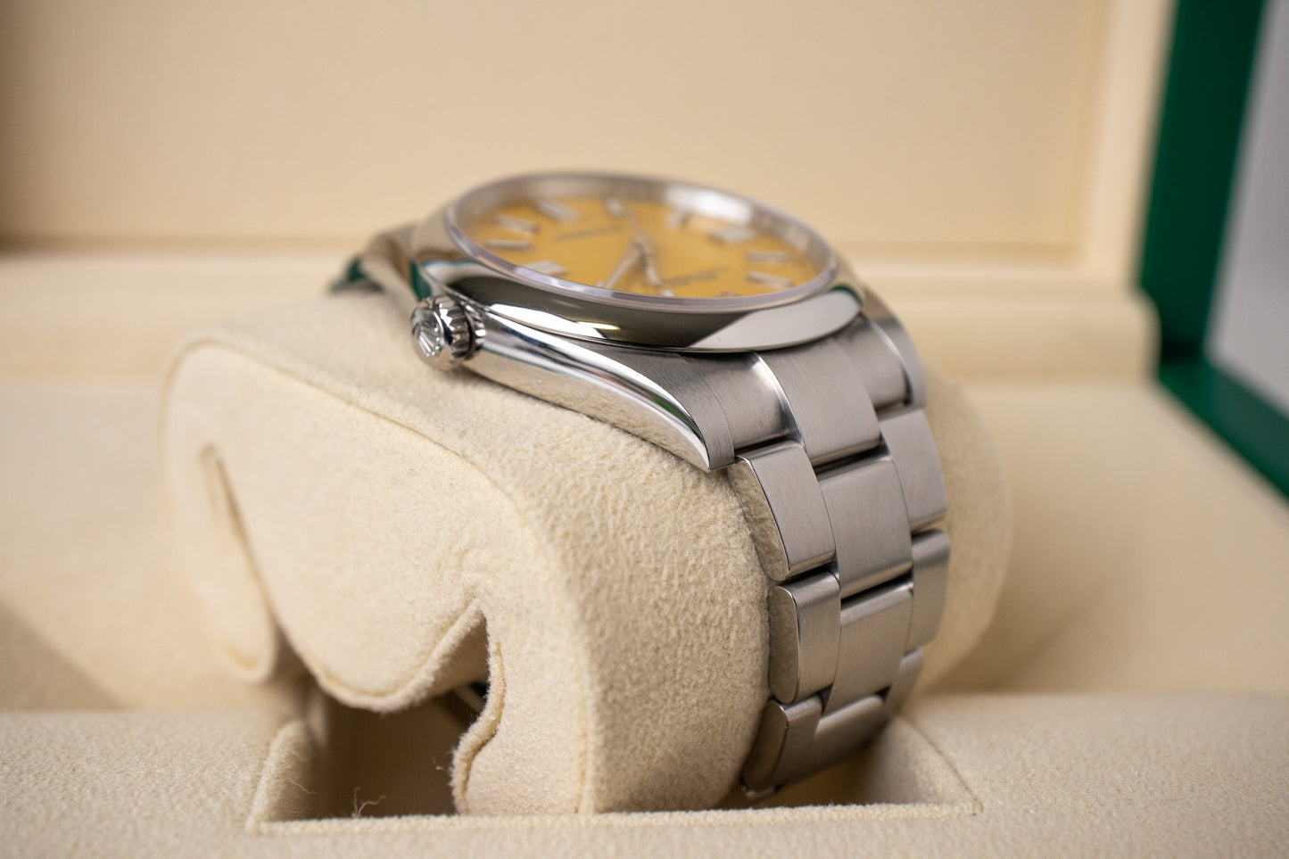 Rolex OP 41 Mustard Yellow 124300