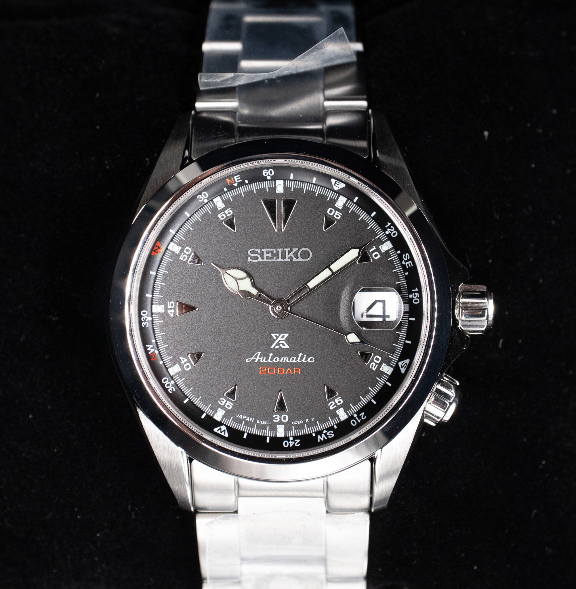 Seiko Alpinist Black Dial SPB117 – Belmont Watches