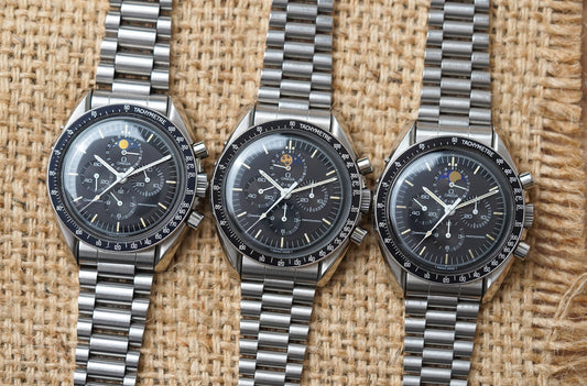 Exploring the Rare Omega Speedymoon Trilogy: Small Moon, Big Moon, and Smiley Moon – Ref. 345.0809