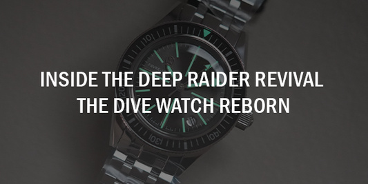 Inside the Deep Raider Revival – The Dive Watch Reborn