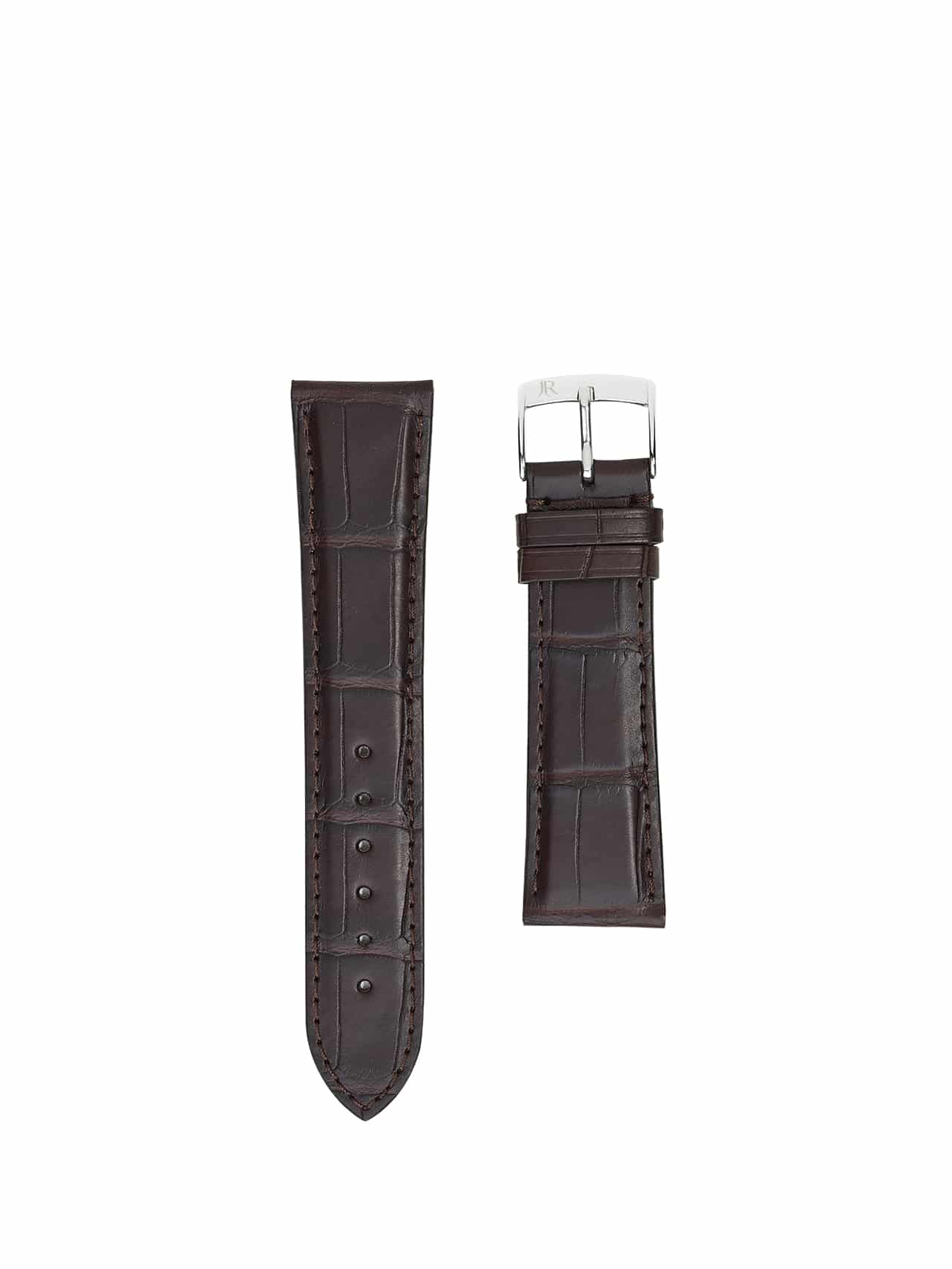 Jean Rousseau Classic 3.5 Watch Strap Truffle Semi Matte Alligator