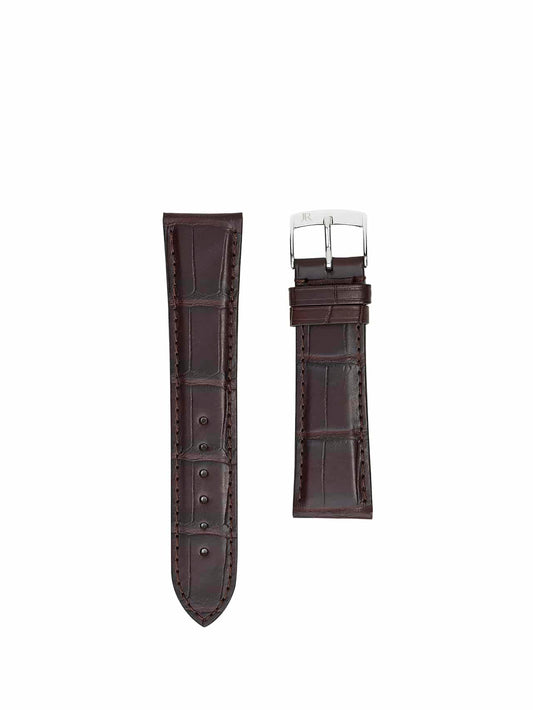 Jean Rousseau Classic 3.5 Watch Strap Truffle Semi Matte Alligator