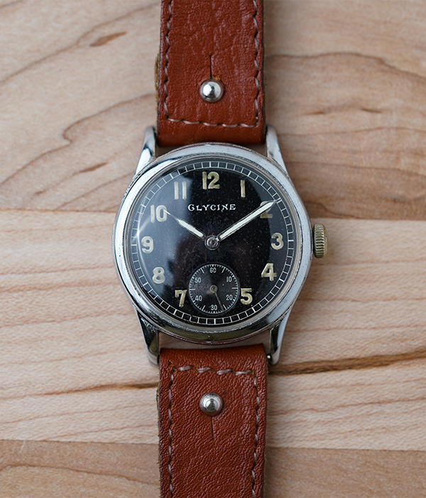 1940's Glycine German Wehrmacht Issue Officers Watch WW2