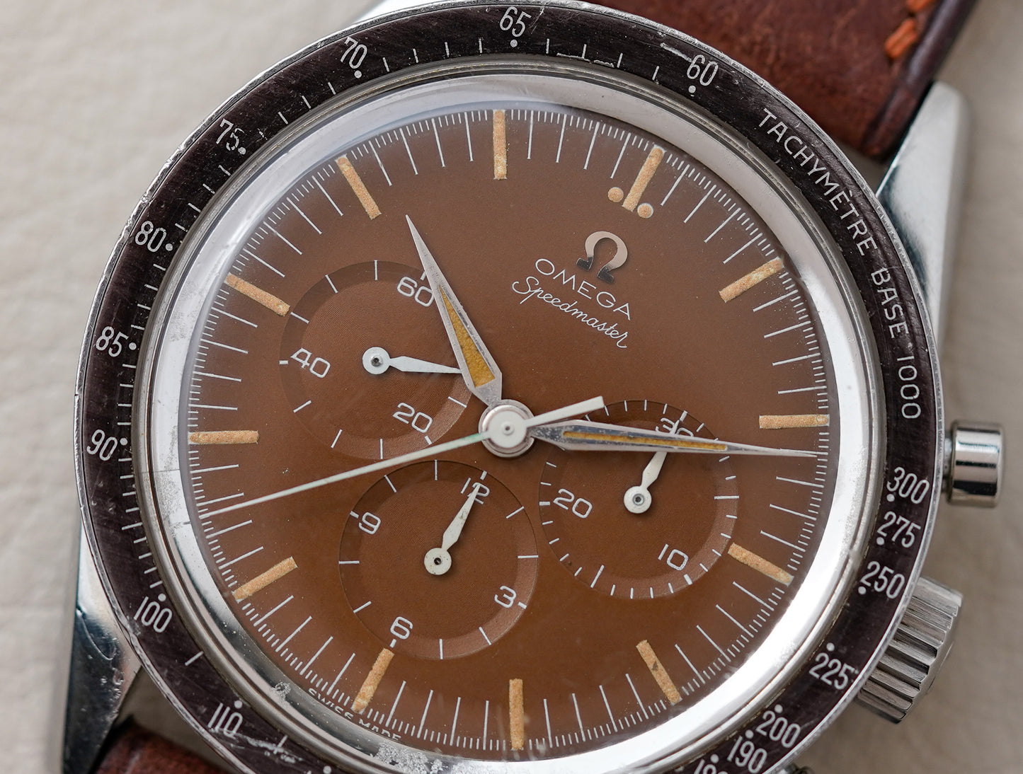 1959 Omega Speedmaster CK 2915-3 Tropical 'Base 1000'