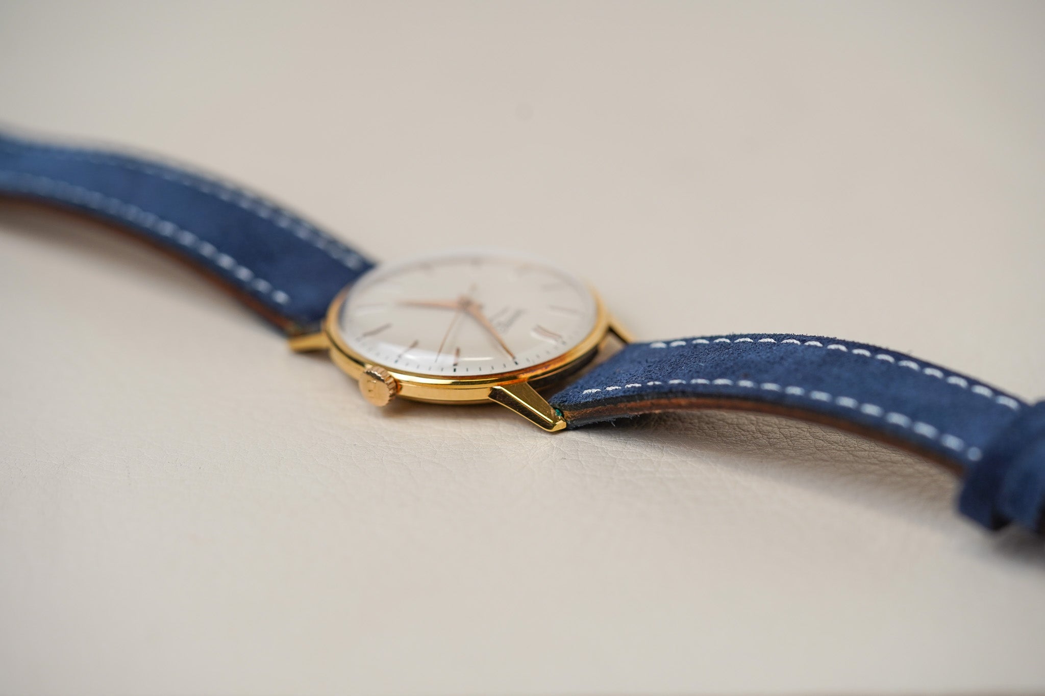 1960's Eberhard & Co 18kt Rose Gold