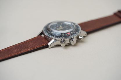 1960's Nivada Grenchen Aviator Sea Diver Chronograph 9989-8222