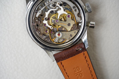 1960's Nivada Grenchen Aviator Sea Diver Chronograph 9989-8222