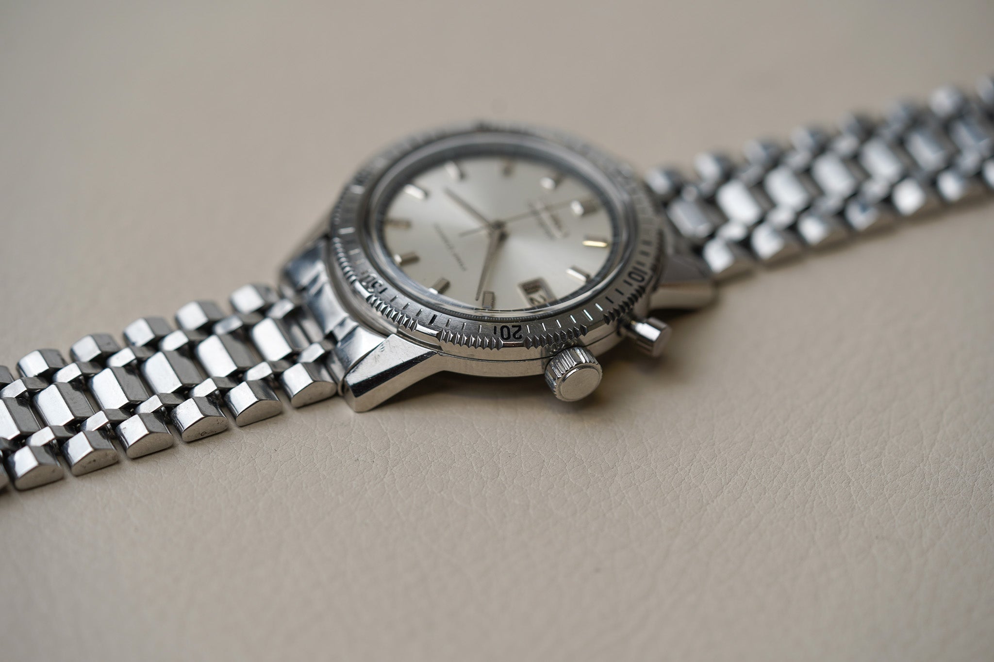 1960's Seiko Mono Pusher Chronograph 5717-8990