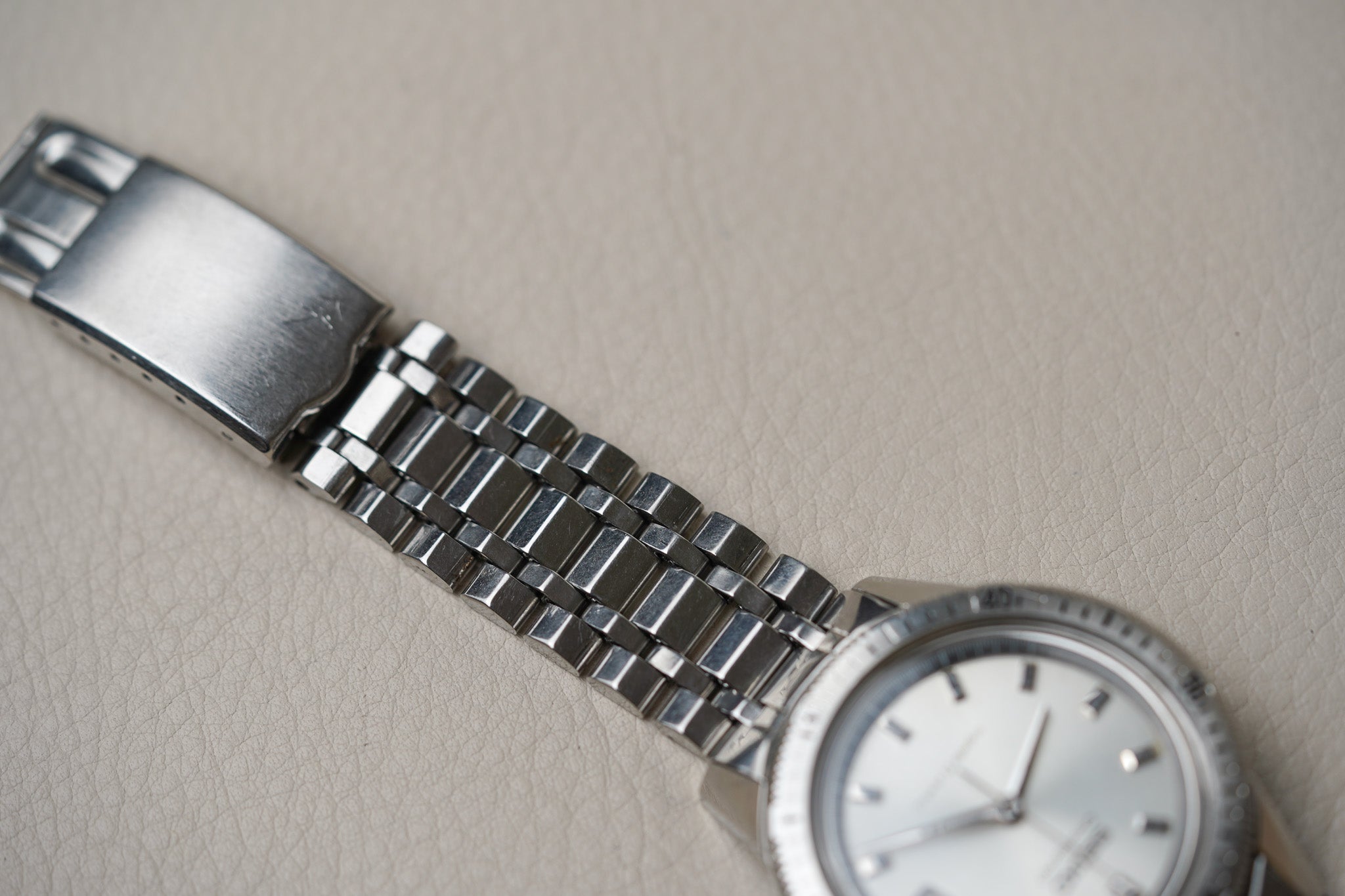 1960's Seiko Mono Pusher Chronograph 5717-8990