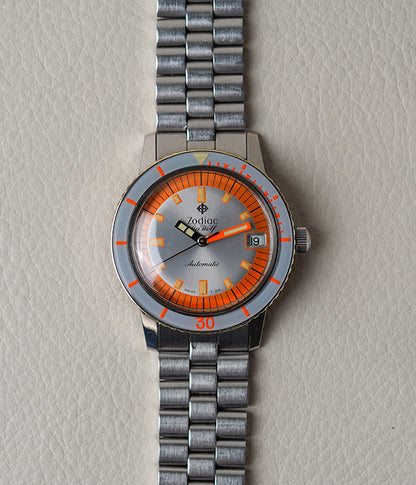 1960's Zodiac Sea Wolf 1781W Bakelite Bezel