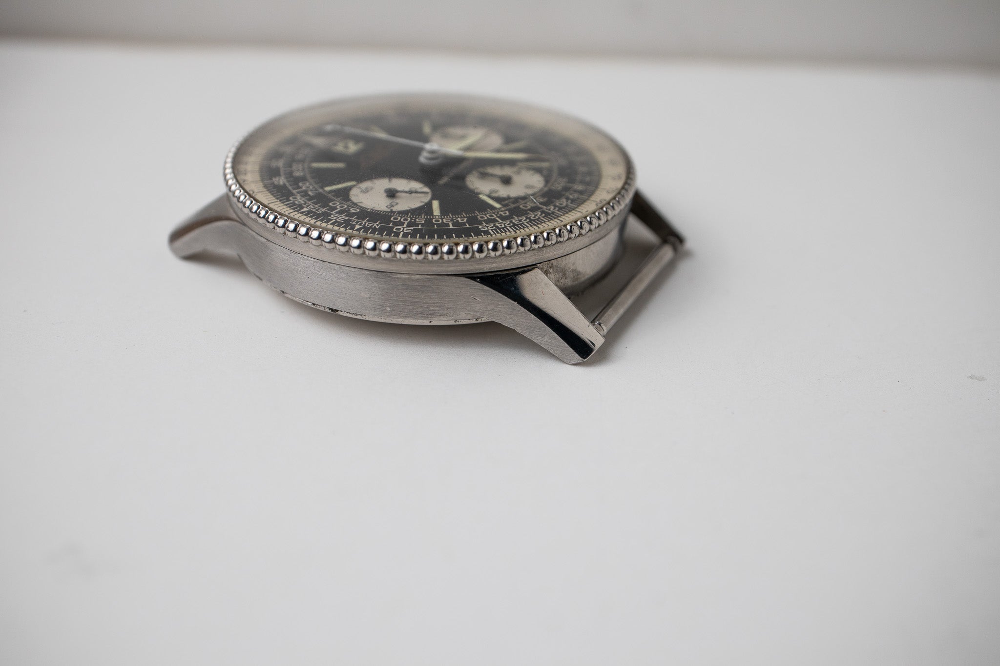 1960's Breitling Navitimer 806 Gold AOPA Gilt Dial Reverse Panda