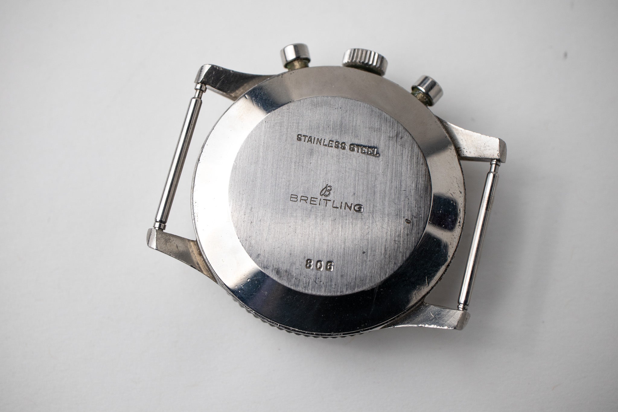 1960's Breitling Navitimer 806 Gold AOPA Gilt Dial Reverse Panda