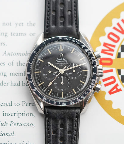 1964 Omega Speedmaster A.C.P 105.012-63 Automovil Club Peruano